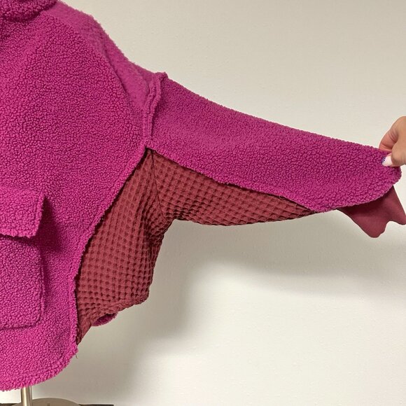 BDG Kas Sherpa Mock Neck Fleece - Picture 7 of 14